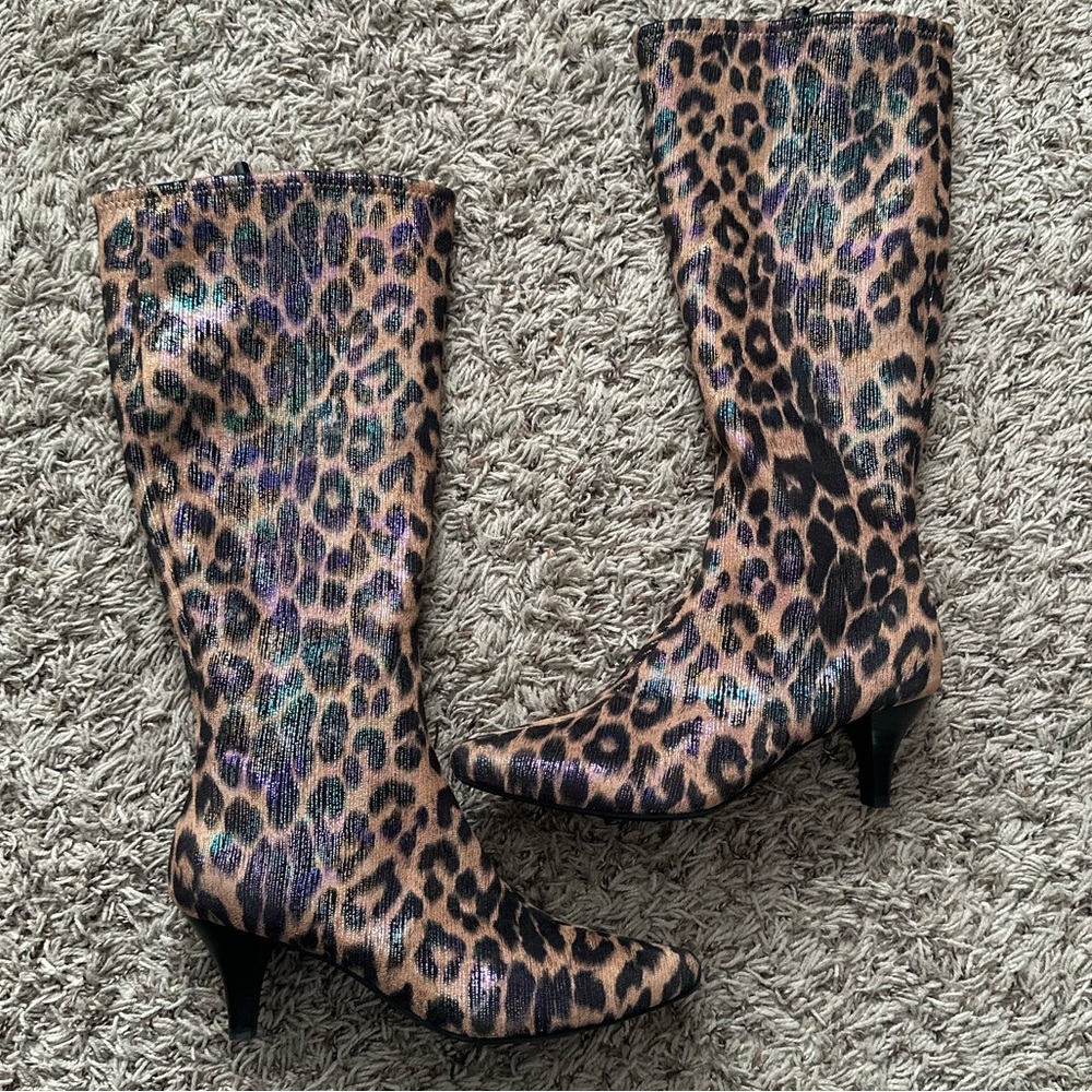 Cheetah Boots